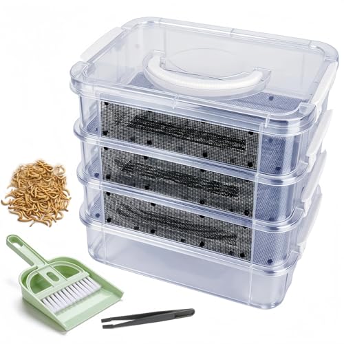 Dmnnlp 4-Layer Mealworm Breeding Kit