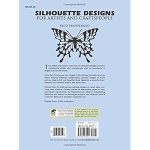 Silhouette Designs for Artists and Craftspeople (Dover Pictorial Archive)