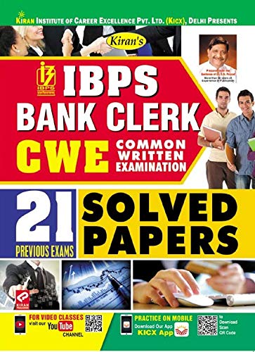 Kiran IBPS Bank Clerk 21 Previous Year Solved Papers (2679)