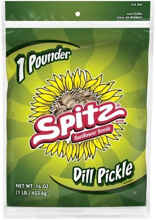 SpitzDill Pickle Sunflower Seeds - 16 oz