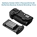 Powerextra MB-D10 Battery Grip for Nikon D300 D300S D700 Digital SLR Camera Work with one pc EN-EL3e Battery or 6 pcs AA-Size Batteries