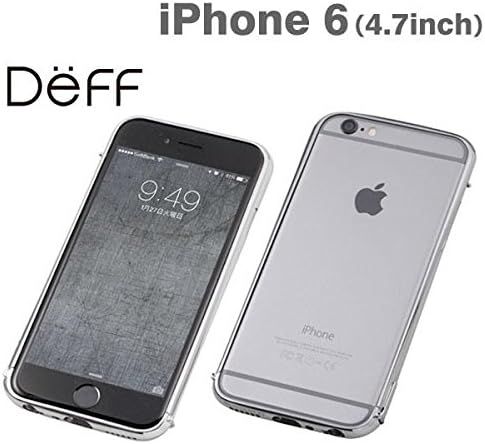 Deff The One Cleave Stainless Bumper for iPhone 6 (Polish Silver)