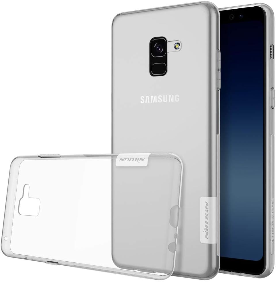 A8 Case Samsung 2018 - Crystal Clear TPU Cover - Best Transparent Anti-Yellowing HD Bumper - Anti-Scratch Non-Slip Panel for Samsung Galaxy A5 / A8 2018