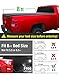MaxMate Soft Tri-Fold Truck Bed Tonneau Cover for 2007-2013 Chevy Silverado/GMC Sierra 1500; 2007-2014 2500 HD 3500 HD | Fleetside 8' Bed