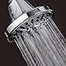 AquaDance Premium High Pressure 6-setting 4-Inch Shower Head for the Ultimate Shower Spa Experience! Officially Independently Tested to Meet Strict US Quality & Performance Standards!