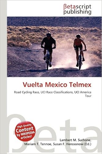 Vuelta Mexico Telmex Surhone Lambert M Timpledon Miriam T Marseken Susan F Amazon Fr Livres