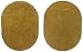 Dritz 55230-25 Suede Elbow Patches, Beige, 4-3/4 x 6-1/2-Inch (2-Count)