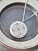 Aromatherapy Necklace -Mandala Design with Crystals -Essential Oils Diffuser Jewelry 25mm Diameter Surgical Stainless Steel Locket/ Pendant w/ 24” Chain+17 Aromatherapy Refill Pads -in Silver Color