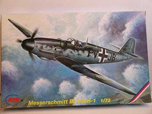 MPM 1:72 Messerschmitt Bf-109 H-1 Plastic Aircraft Model Kit #72069