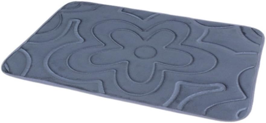 Waterproof Non-slip Mats Simple Cobblestone Carpet Mattresses Kitchen Mats Bathroom Mats (Color : Gray)