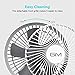 GIM USB Oscillation Table Fan, 6.5