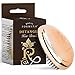 Mini Travel Size - Detangle Hair Brush for Women, Toddlers & Kids Best for Wet & Dry Hair, Portable & Pocket Sized Hair Brush Detangling Hair Comb Massages Hair Shafts & Stimulates Hair Growth. (Gold)