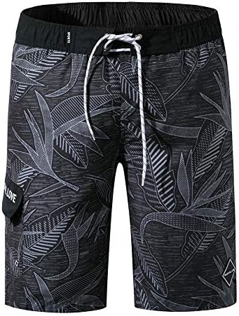 Men's Swim Trunks Quick Dry Beach Shorts Swimsuit Casual Style