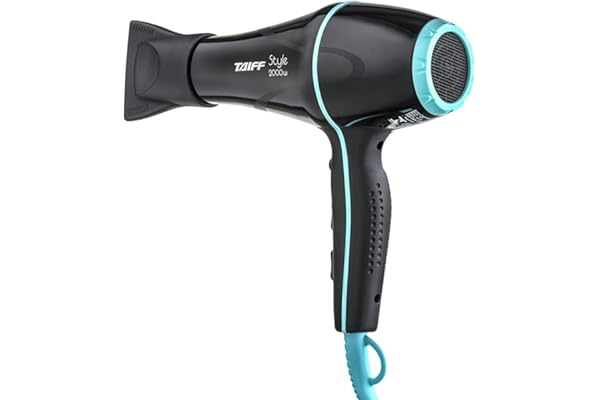 Secador 2000w 127v, Taiff, Style 333, Preto, Pequeno
