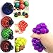 Mintbon Anti-Stress Mesh Squishy Ball Squeeze Grape Ball Relieve Pressure Ball, Colors May Vary, 2PCS