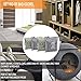 Activated Bamboo Charcoal Air Purifying Bag, Charcoal Bags Odor Absorber, Car Air freshener Bag, Nature Fresh Air Purifier Bag for Home Closet Pet 4 x 200g