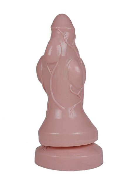 Andromede Mega Suction Cup Dildo, Unusual Shape, Flesh