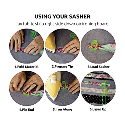 Jelly Roll Sasher Tool 11/4 inch by Morsler, New Quilting Notions for