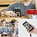iPhone 7 Plus Clear Case, iPhone 8 Plus Case Black with Ring Holder, WXY Magnetic Case Shock-Absorption for Apple iPhone 8 Plus 5.5'' 2017 (Black Clear)