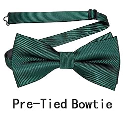 Hi-Tie Mens Suit Vest Bowtie Set Ties for Men V
