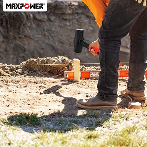 6 MAXPOWER+Sledge+12+inch+Fiberglass+Shock+resistant