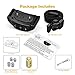 Pet Elite No Bark Dog Collar, Anti Bark Collar - Humane, Shock Free Pet Safe Training Control - 7 Sensitivity Adjustable Levels for Medium Large or Small Dogs 15-120 Pound Dogs (Battery Included)
