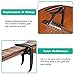 Guitar Capo, 2 Pack Universal Capo for Acoustic, Classical, Electirc Guitars, Ukulele, Banjo, Mandolin, Bass, 2-in-1 Acoustic Guitar Capo with Replacment of String Design for 6 & 12 String Instruments