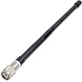 Antenna Telescopica Portatile 27MHz BNC Per CB Radio - Guadagno 1.8dbi, 20W, Acciaio Inox