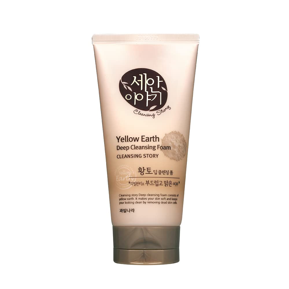 Welcos CLEANSING STORY Deep Cleansing Foam YELLOW EARTH (150g)