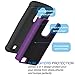 Tekcoo LG Treasure LTE Case, LG K7 Case, LG Tribute 5 Case, [Tmajor] [Purple] Shock Absorbing Hybrid Rubber Plastic Impact Defender Rugged Hard Cases Cover Shell for LG Tribute 5 / K7 / Treasure