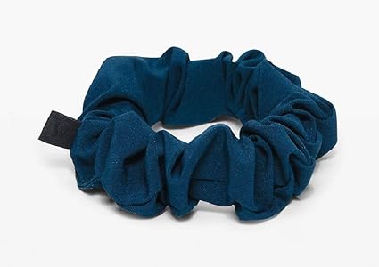 Amazon Com Lululemon Cosmic Slate Blue Uplifting Scrunchie