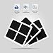 K&J 3-Pack Replacement LG LT120F Air Filters - Fits LT120F and ADQ73214404 Refrigerator Air Filters - Fresh Air Filter 3-Pack