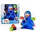 A EduKid Toys Busy Penguin Baby Bath Toy - Shape Sorter & Water Wheel Action Bath-time Toy by