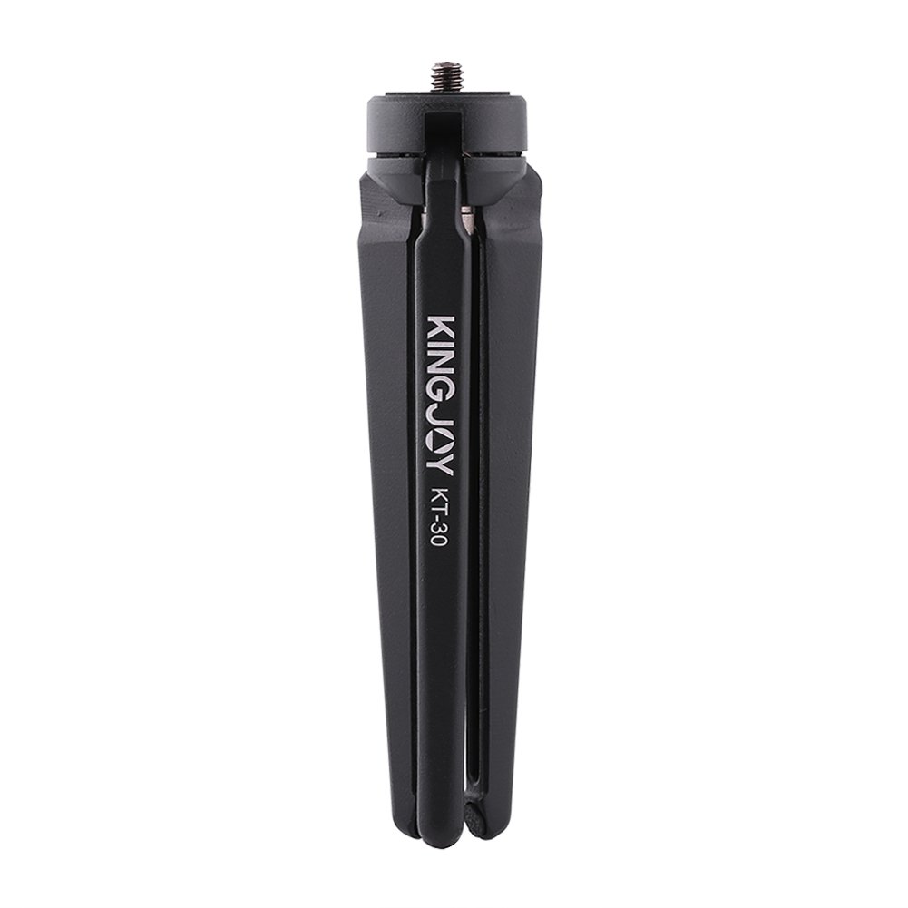 Aluminum Mini Tripod Phone Holder, Tabletop Lightweight Tripod for Phone and Small Camera, Portable Phone Stand for Travel