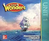 Paperback Texas Wonders Reading/Writing Companion - Grade 2 Unit 1 Book