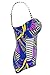 American Trends Womens Printed One Piece Plus Size Swimsuits Bathing Suits Bandeau Swimwear