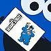 Sesame Street Cookie Monster T Shirt & Exclusive Stickers