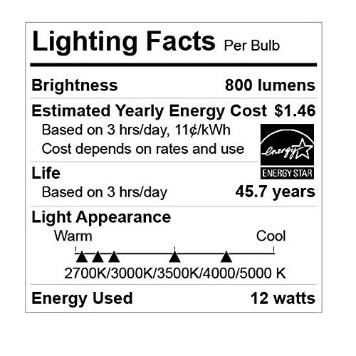 LEDIARY LED Recessed Lighting with Junction Box, 6 Inch 6 Pack 2700K