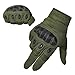FREETOO Knuckle Protection Tactical Gloves Leather Palm Motorcycle Gloves with Hard Shell for Heavy-Duty Work Shooting Combat Hunting Cycling Airsoft Paintball Climbing Military Training