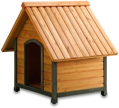 arf frame dog house with dark frame