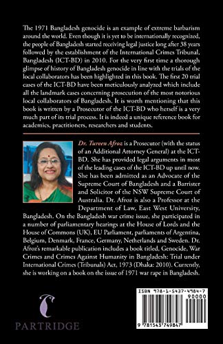 Trials of 1971 Bangladesh Genocide: Through a Legal Lens