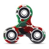 Cppslee Hands Fidget Spinner Toy Stress Reducer- Perfect For ADD, ADHD, Anxiety, and Autism Adult Children (#4 Camouflage green)
