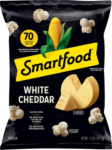 SMARTFOOD WHITE CHEDDAR POPCORN, 1.875 OZ