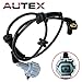 AUTEX 1pc ABS Wheel Speed Sensor Front Left/Right 479107S025 ALS621 5S10760 Compatible with Infiniti QX56 2004-2007 5.6L/Compatible with Nissan Titan & Armada 2005-2007 5.6L