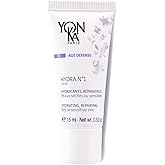 Yonka Daily Reparative Moisturizer, Hydra No. 1 Creme - Rich Anti-Aging Skincare with Hyaluronic Acid, Vitamins A, C & E for Dry Skin, Paraben-Free