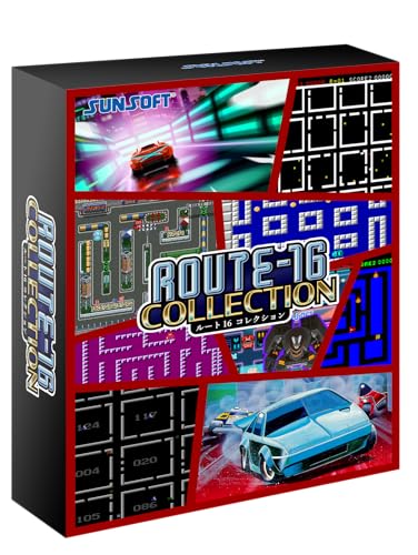 ROUTE16 COLLECTION コレクターズBOX -Switch 【Amazon.co.jp限定】特典 オリジナルポストカード2種セット 同梱 & 【特典】金カセット(SUNSOFT刻印入り)、化粧箱、SUNSOFT刻印入りブリスター、取扱説明書、アンケートハガキ、サウンドトラックCD1枚組、アクリルスタンド 同梱