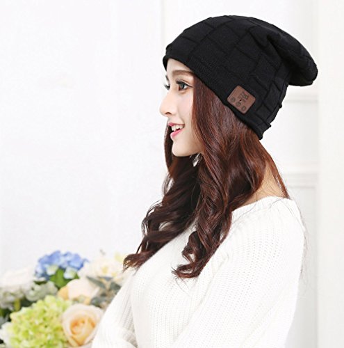 image for Balee Uchoice Unisex Bluetooth Beanie Wireless Beanie Hat Cap with Blu
