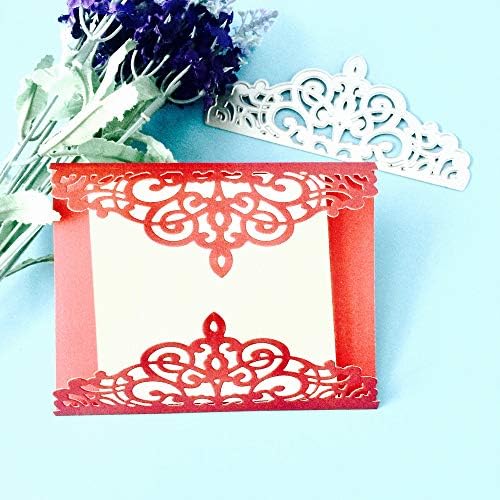 Cutting Dies, syeytx New Flower Heart Metal Cutting Dies Stencils DIY Scrapbooking Album Paper Card, Carbon Steel Embossing Cutting Dies Stencils Templates Mould Set for DIY Scrapbooking (F)