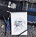 Iespandi Charcoal Drawing and Sketching Pencil Set for Beginners & Professionals. H&B Graphite Shading Pencils Art Supplies Kit for Artists, Includes Tools and Sketch Book for Adult, Teens and Kids.