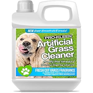 Pro-Kleen Artificial Grass Cleaner for Dogs and Pet Friendly Cruelty Free Disinfectant with Deodoriser 4 in 1 (10:1…